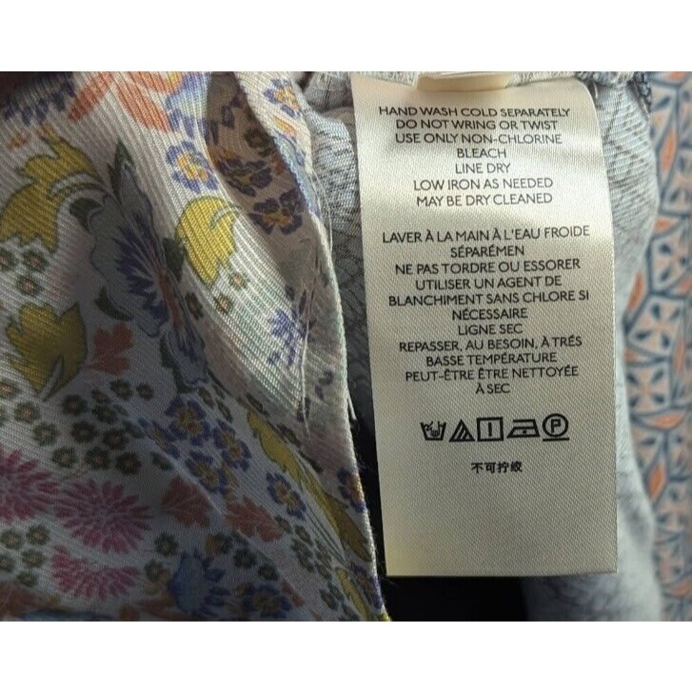 Maeve Multicolor Patchwork Button Down Shirt - image 4